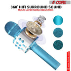 5Core Wireless Karaoke Microphone Bluetooth Mic Portable Handheld Microfonos Inalambricos