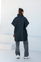 Pre-Order. Re-Stock Ships February 2026. Bianca Relaxed Fit Embossed Vest