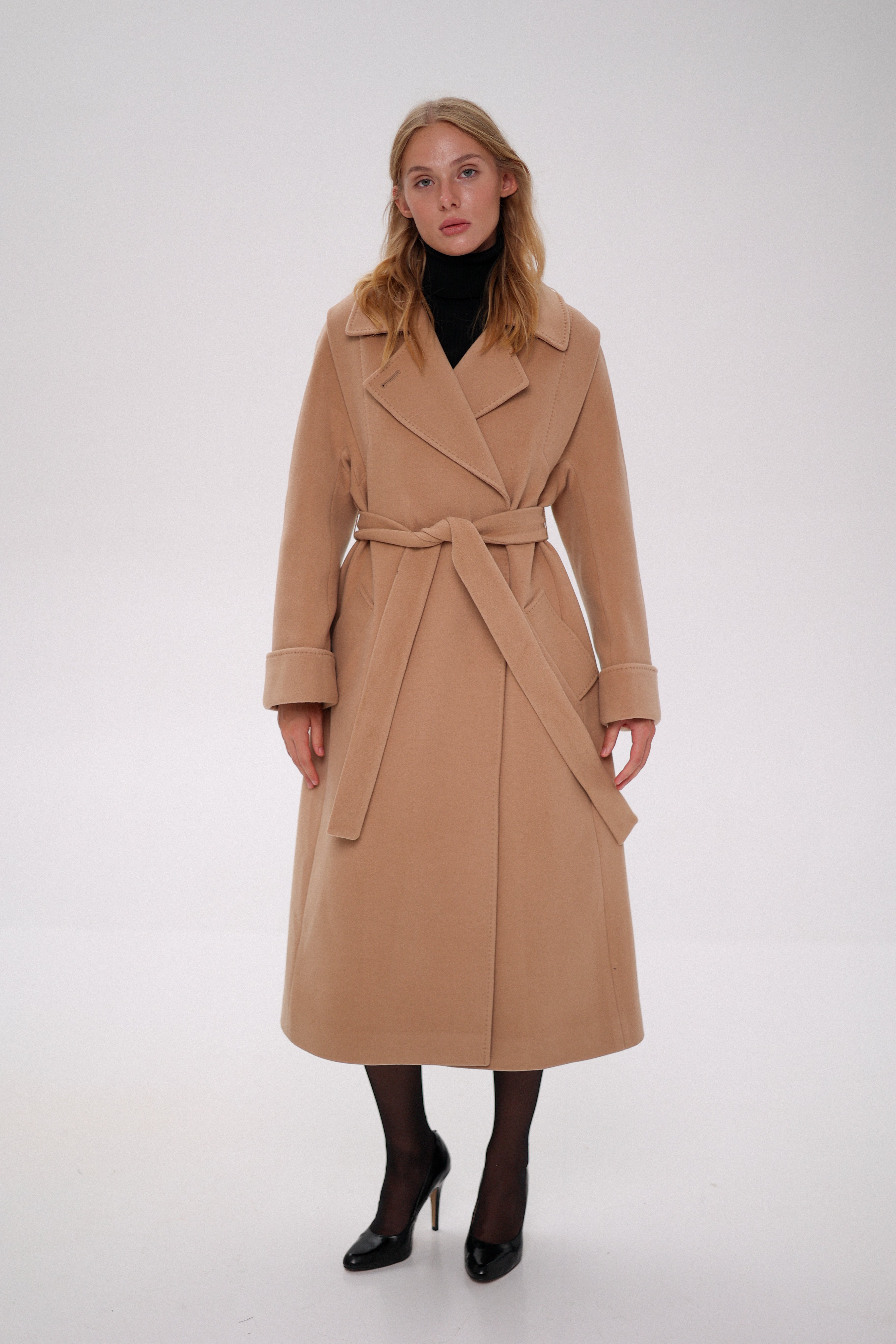 Florence Classic Cashmere Wool Blend Overcoat - SJB-DIAMOND ELITES
