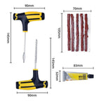 68pc Tire Repair Kit DIY Flat Tire Repair Car Truck Motorcycle Home Plug Patch Pi-Mart