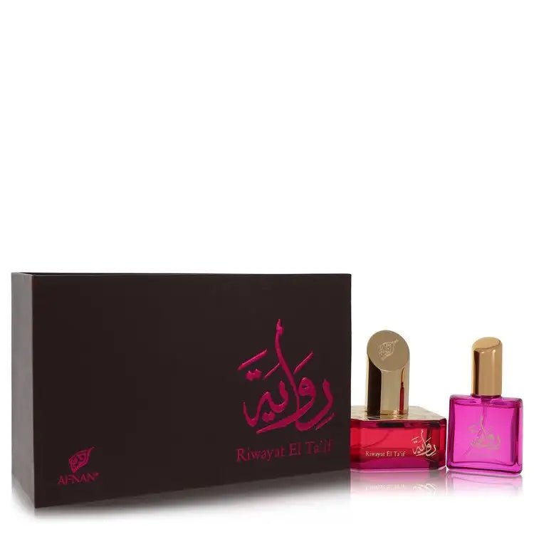 Riwayat El Ta'if + Free .67 oz Travel By Afnan Perfume for Women Gamer Scents