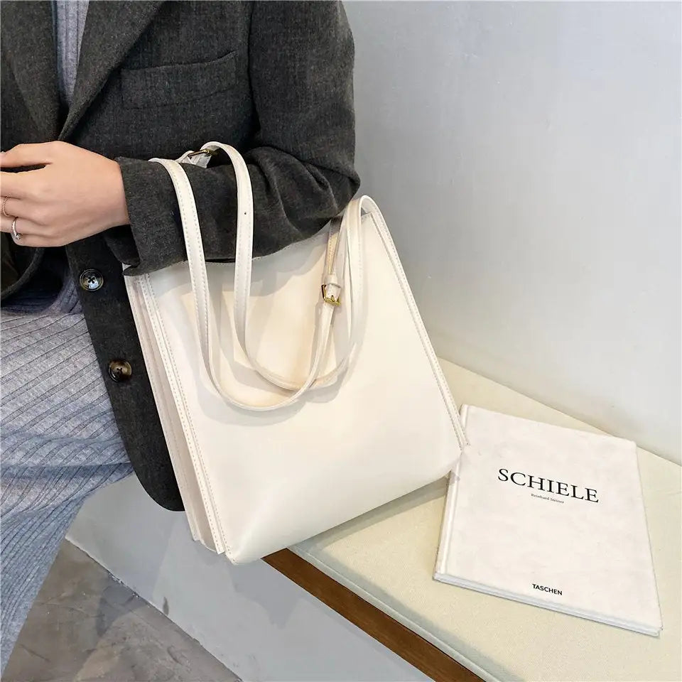 Olives Vegan Leather Tote Pi-Mart