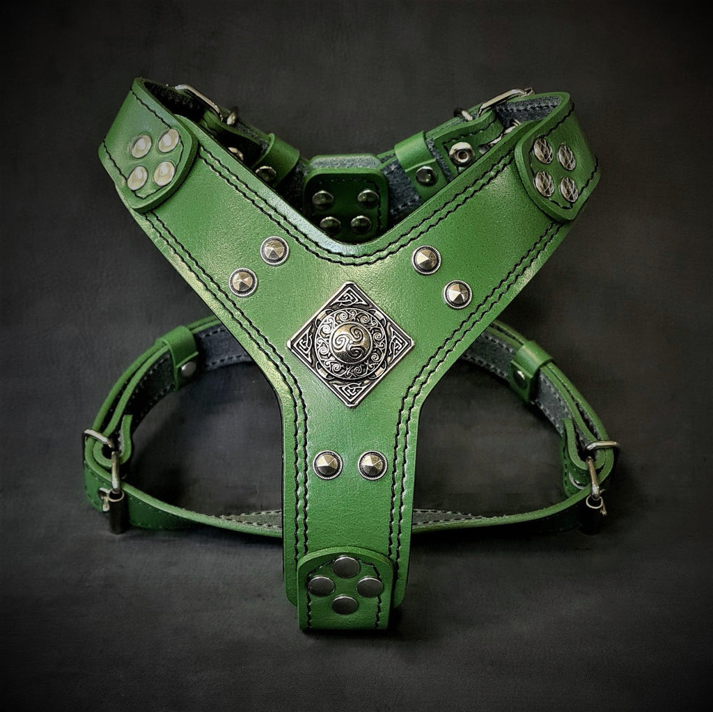 The ''Eros'' harness Green Small to Medium Size - SJB-DIAMOND ELITES