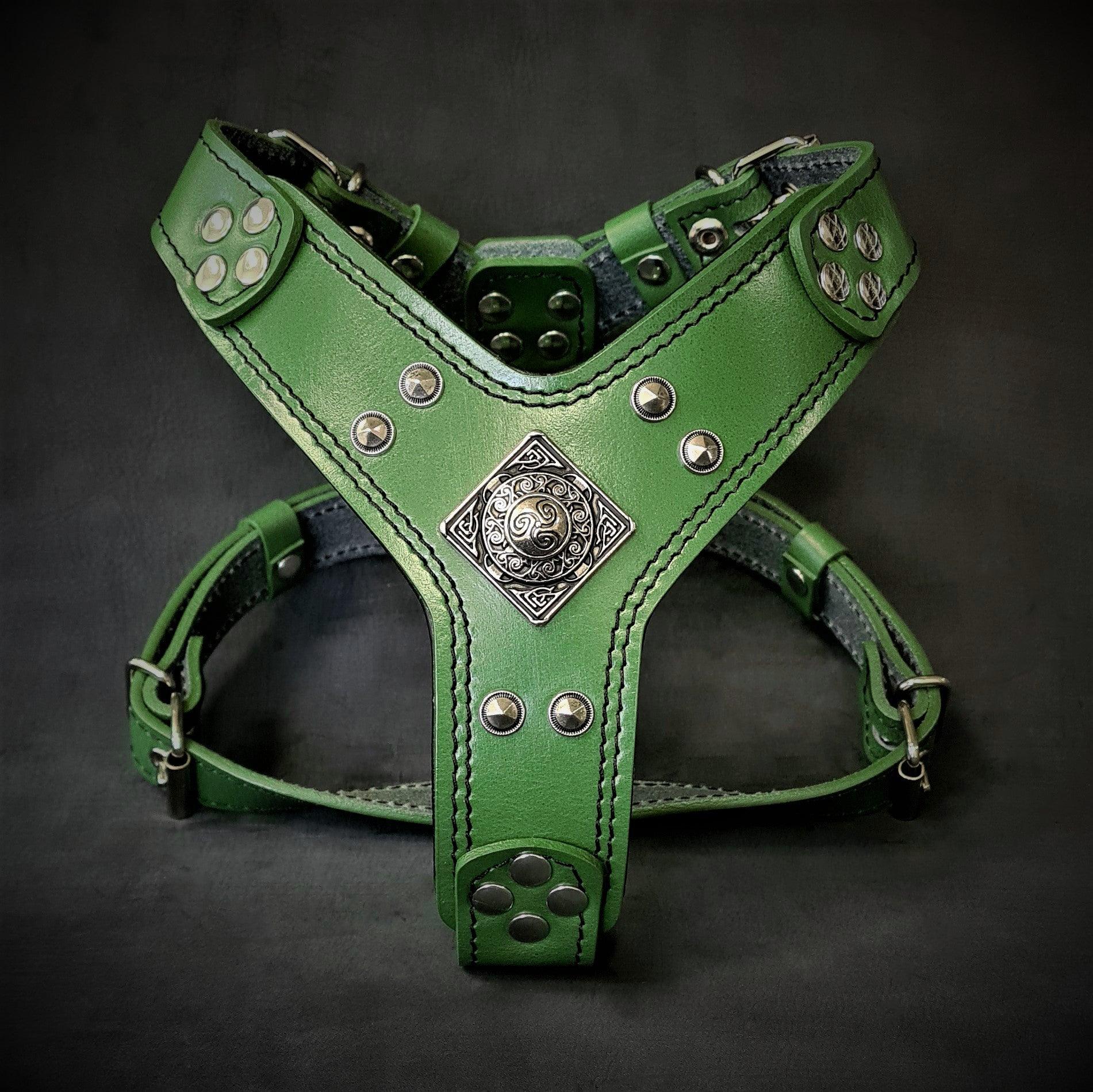 The ''Eros'' harness Green Small to Medium Size - SJB-DIAMOND ELITES