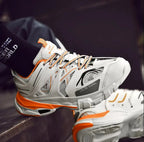 Dad Shoes, Athletic Sneakers, Lace-Up Lightweight Shoes