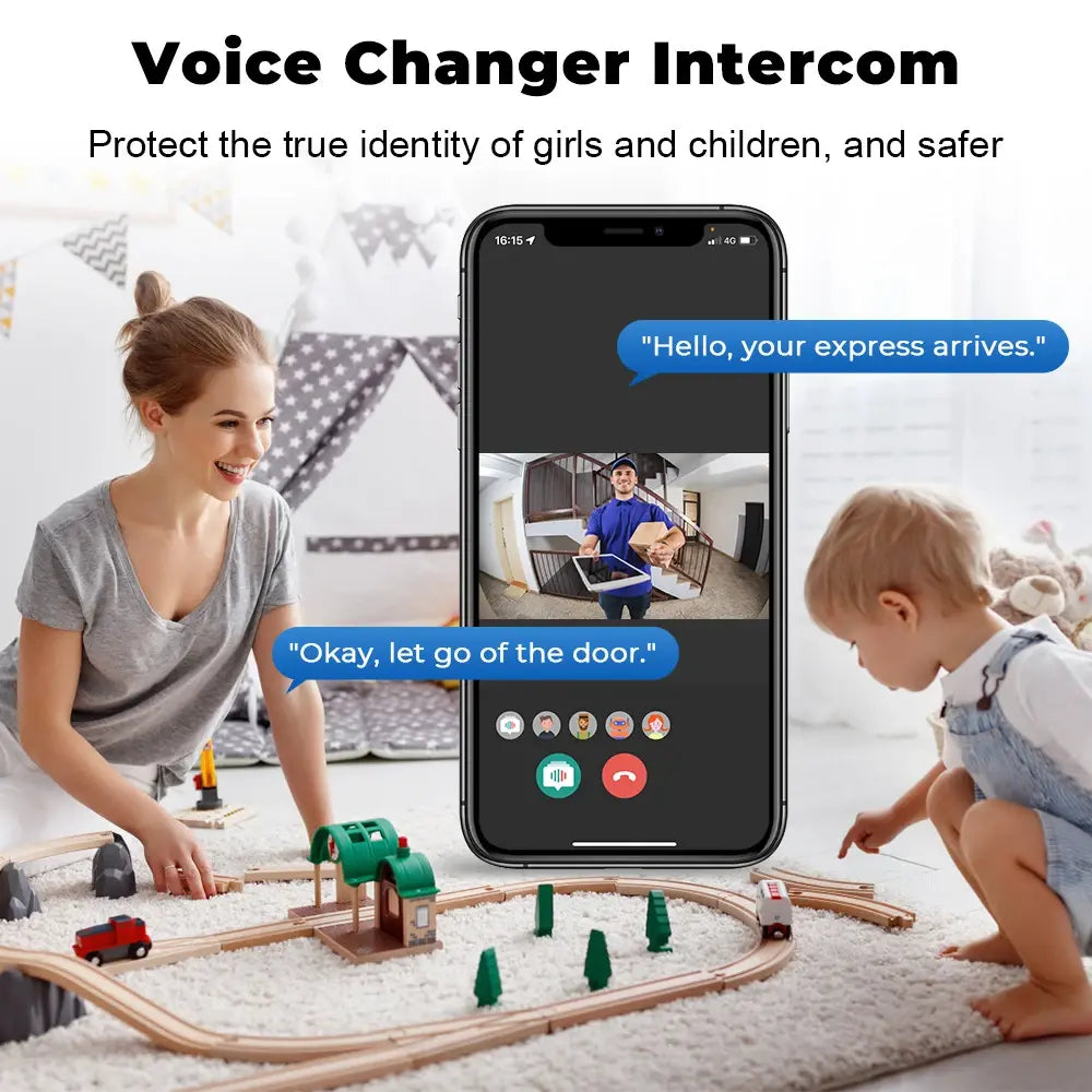 Wi-Fi Video Doorbell Pi-Mart