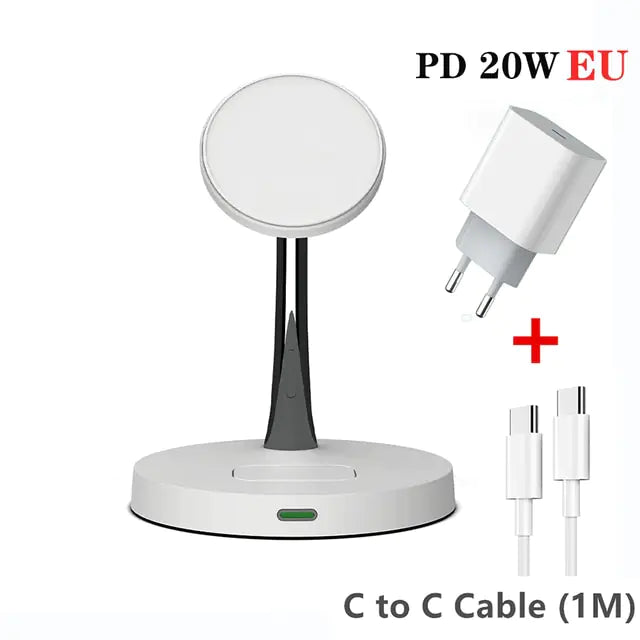 iPhone Magnetic Wireless Charger Station Dock Pi-Mart