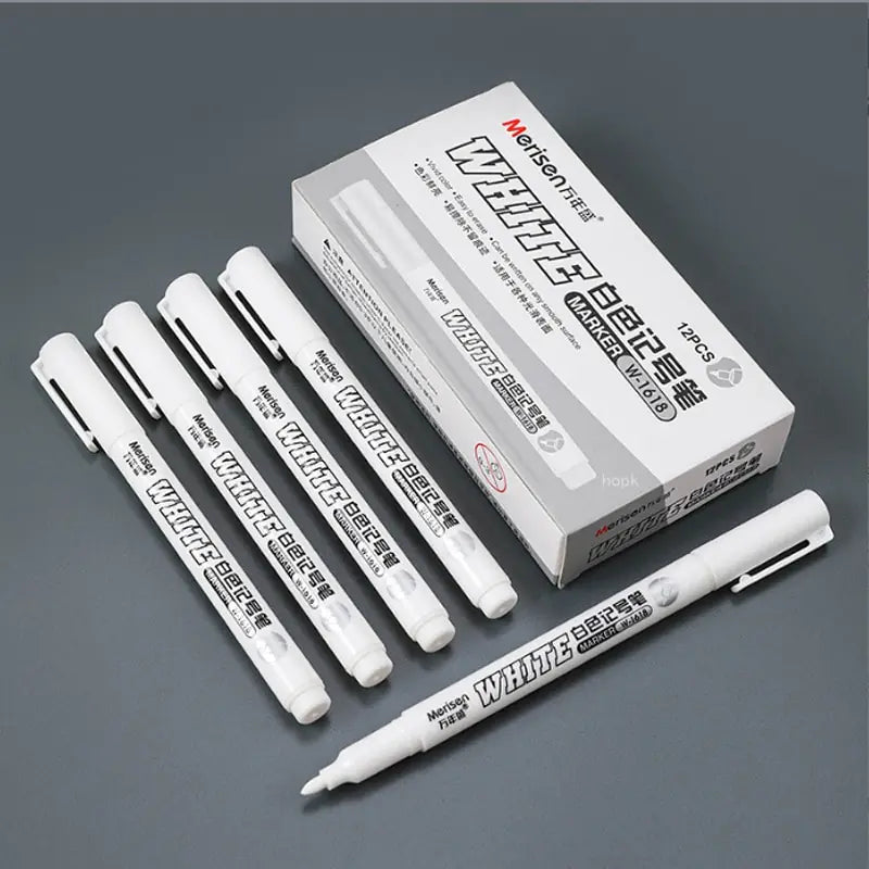 White Marker Gel Pen Pi-Mart