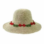 EVIE Bohemian Sunhat - Handwoven Straw Hat | Femstylo