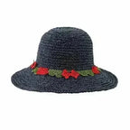 EVIE Bohemian Sunhat - Handwoven Straw Hat | Femstylo