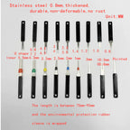 18Pcs Heavy Duty Thick Car Terminal Removal Kit Wire Connector Pin Release Tool