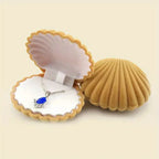 Shell Shaped Jewelry Box for Earrings and Necklaces