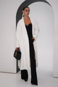 Pre-Order. Re-Stock Ships February 2026. Cambridge Comfort Wraparound Wool Cashmere Coat - SJB-DIAMOND ELITES
