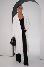 Pre-Order. Re-Stock Ships February 2026. Cambridge Comfort Wraparound Wool Cashmere Coat - SJB-DIAMOND ELITES