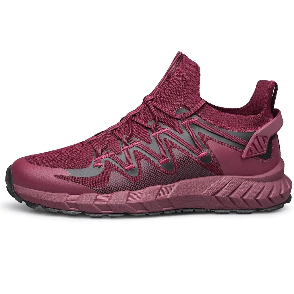 Mens Slip On Walking Shoes Blade Tennis Shoes Slip Resistant Running Shoes Lightweight Workout Shoes Breathable Fashion Sneakers Burgundy Size 11 Lootquake LLC