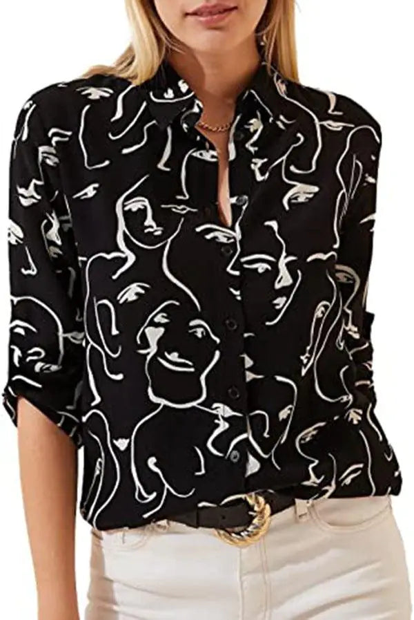 Fashion Long Sleeve Shirts Pi-Mart