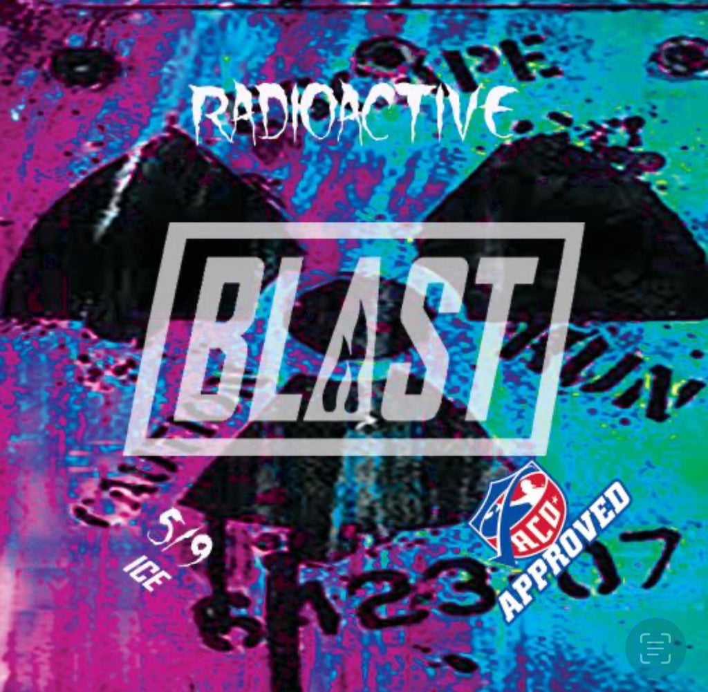 Radioactive Pro Bags 5/9 with ICE Pro Flat Fill. ACO Approved blastcornhole