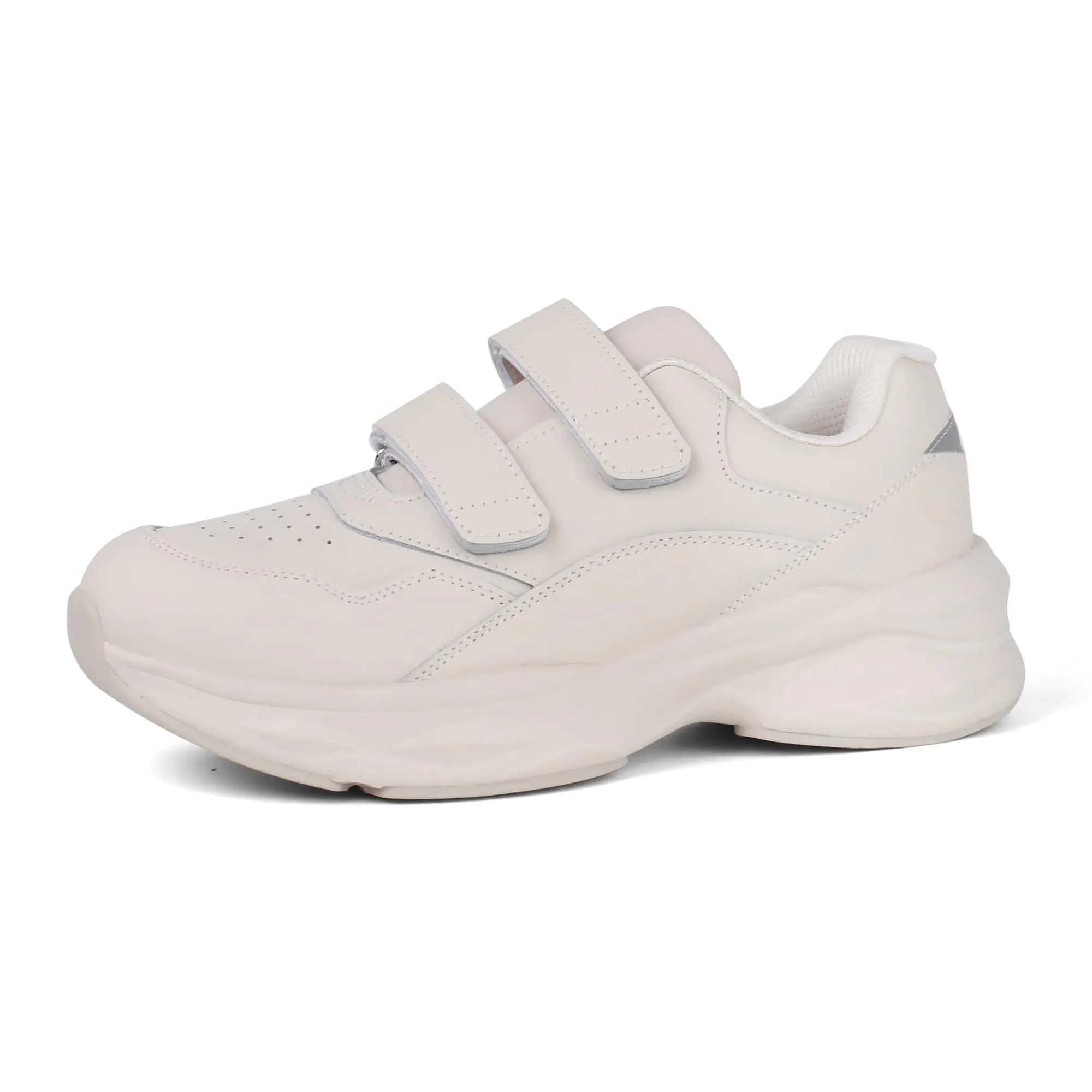 ORTOREX Women Leather Shoes Orthopedic Walking Shoes Wide Toe Box Shoes (10Ivory) Pi-Mart