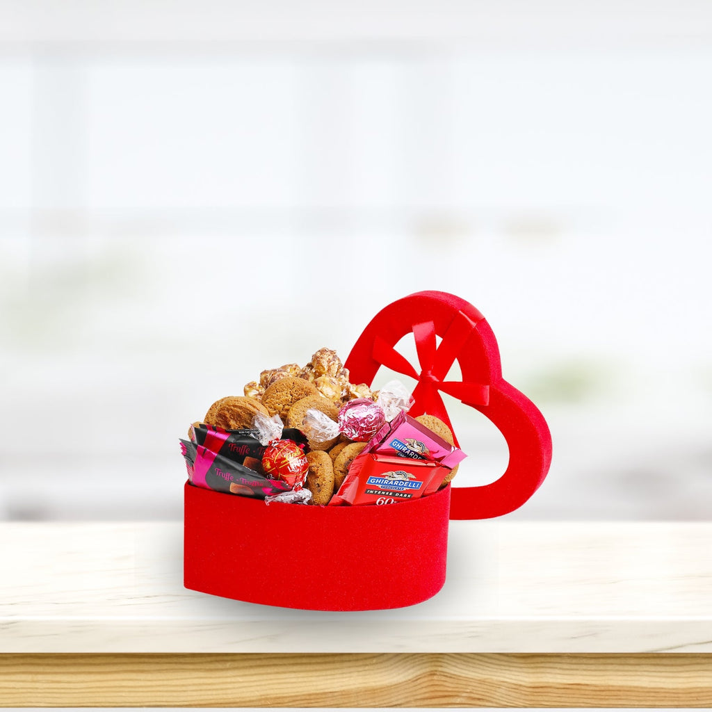 Heart Shaped Box of Chocolates Alder Creek Gift Baskets
