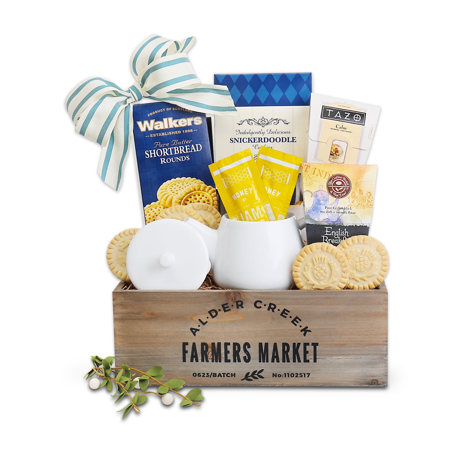 Garden Tea Tray Gift Alder Creek Gift Baskets