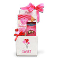 Sweets for My Valentine Wood Box Alder Creek Gift Baskets