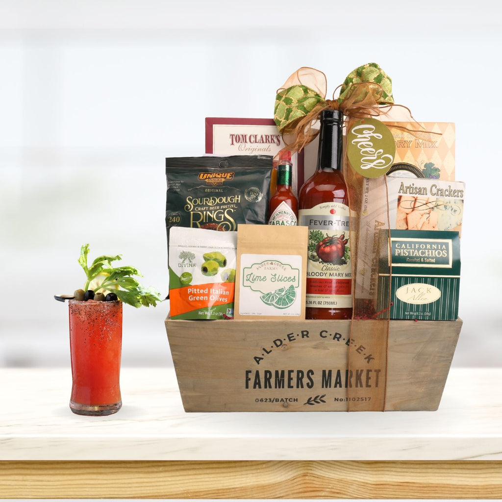 Bloody Mary Gift Basket Alder Creek Gift Baskets