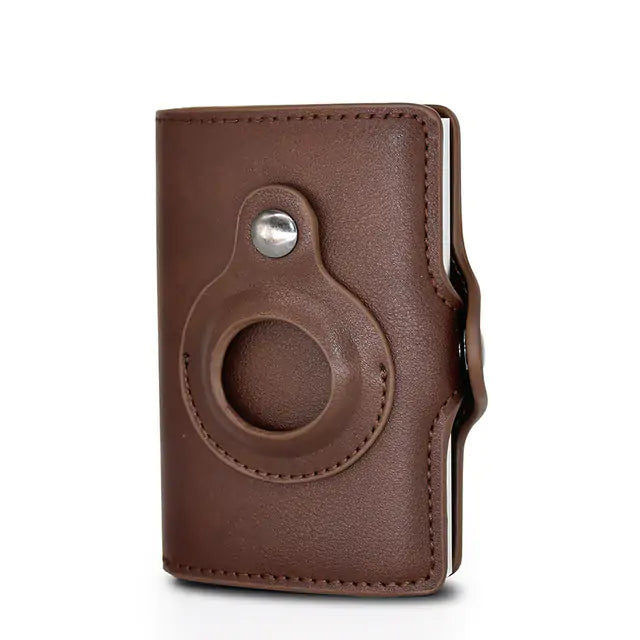 Airtag Money Bag Leather Pi-Mart