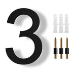 Acrylic Floating House Number Pi-Mart