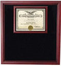 Flag and Document Case with certificate holder for 3ft x 5ft The Military Gift Store