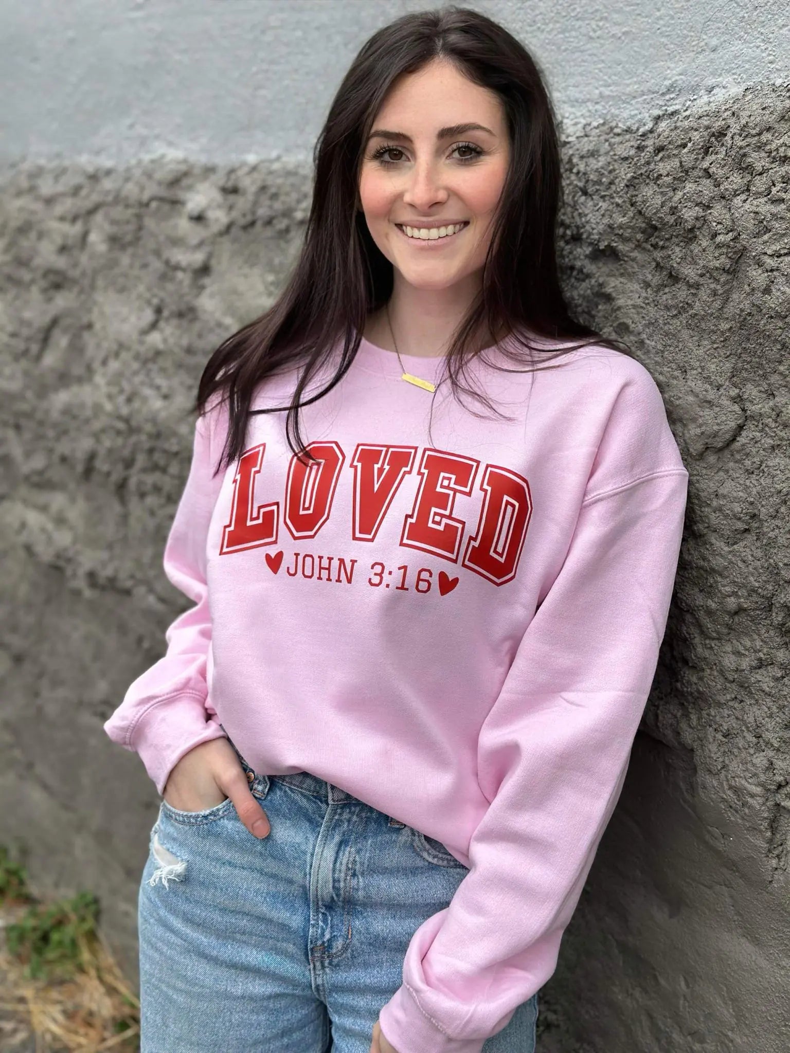 Loved Sweatshirt Pi-Mart