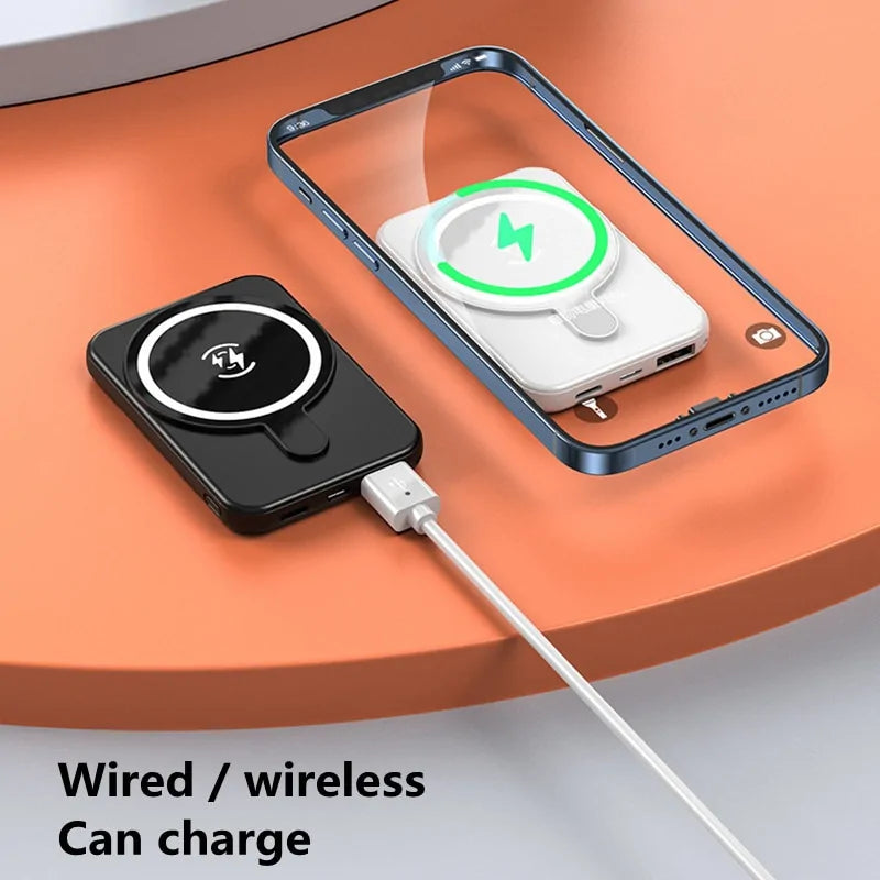 5000mAh Magnetic Wireless Power Bank Phone Charger For iphone 13 12 13Pro 12Pro Max Pi-Mart