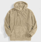 Essentials Hooded Corduroy Pullover for Men (One Piece) Pi-Mart