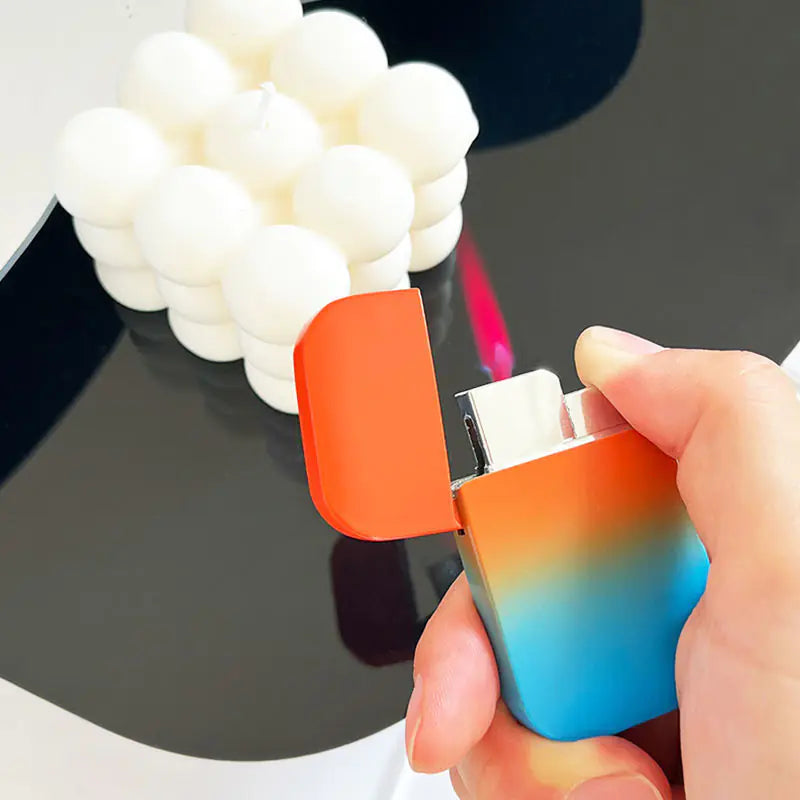 Windproof Pink Flame Lighter Pi-Mart