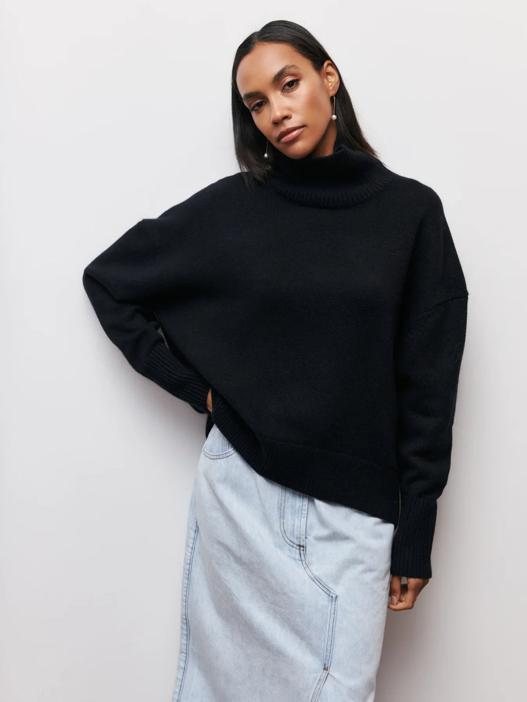 Fashion Pink Solid Warm Thick Loose Sweater Women Elegant O-neck Long Sleeve Knitted Pullover Top Autumn Female Tops Jumpers - SJB-DIAMOND ELITES