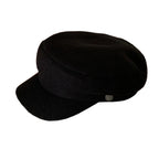Fashion gold button hat autumn and winter temperament flat top British Korean version of cap wool newsboy hat - SJB-DIAMOND ELITES