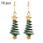 Christmas Earrings Tree Star DIY Earrings Lootquake LLC