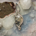 Feather Agate Wire Wrap Crystal Pendant - SJB-DIAMOND ELITES