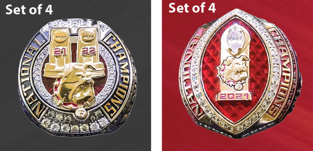 Ferris State Championship Trophy Boards & Bling Bags - free shipping! blastcornhole