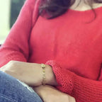 Marilena 3-Layer Gold Fill Bracelet – Filigree Clasp
