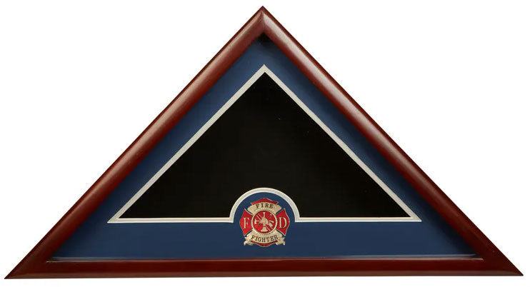 Fire Fighter Frame, Fire Fighter Flag Display Case The Military Gift Store