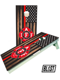 Fire Fighter IAFF - Fireman Cornhole Set - SJB-DIAMOND ELITES