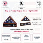 Flags Connections Flag and Medal Display Cases - High Quality The Military Gift Store