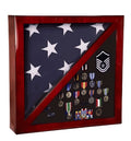 Flag And medal Display case, award and flag case The Military Gift Store