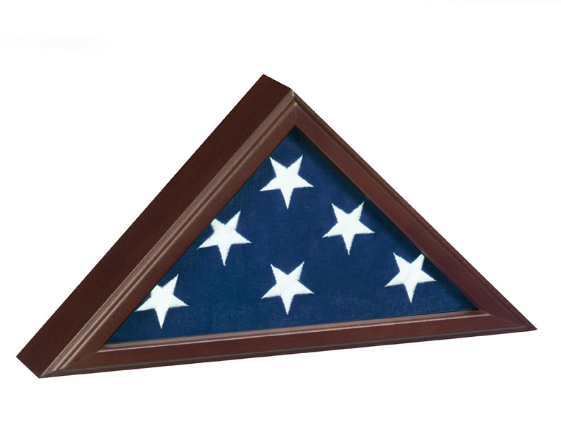 Flag Display Case 5x8 flag, Capitol Hill Flag Case Wall Mountable With Hardware Included The Military Gift Store