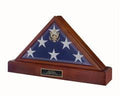 Burial Flag and Pedestal Display Case The Military Gift Store