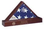 Flags Connections Eternity Flag Case Base, Flag And Base Display Case The Military Gift Store