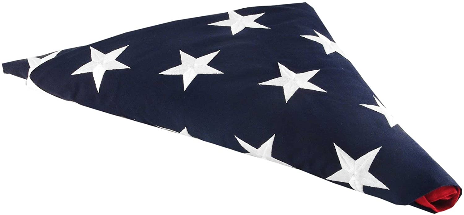 Pre Folded US Flag By Our Veterans. The Military Gift Store