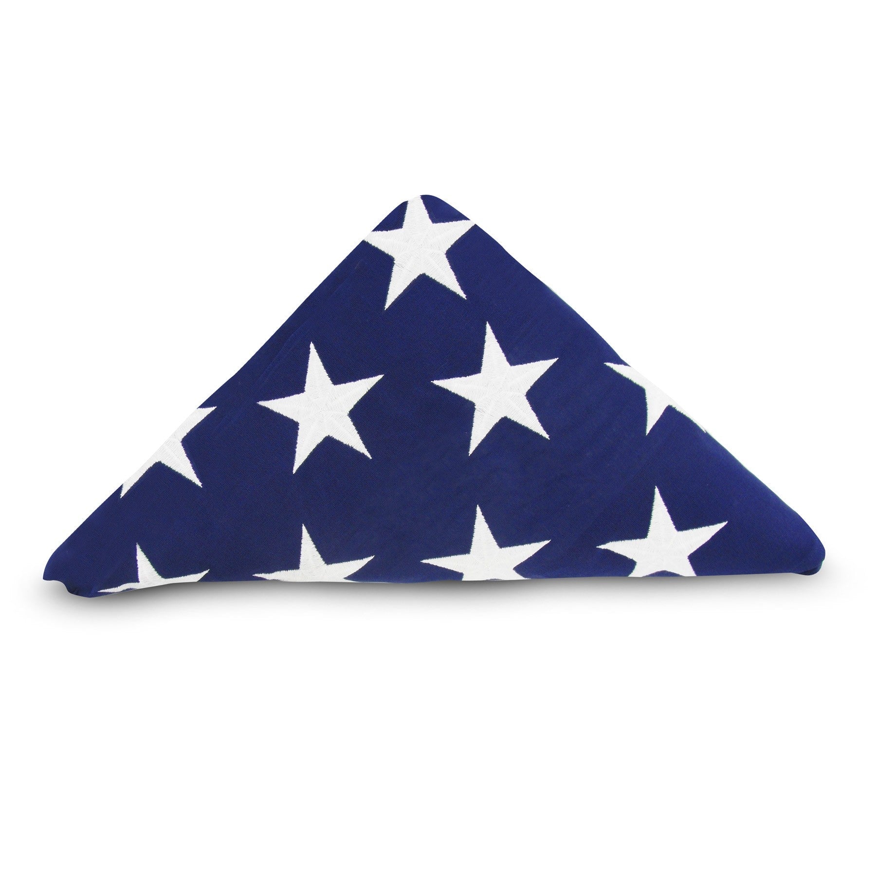 American Flag For Flag Display Case - 3ft x5 ft or 5ft x 9.5ft America Cotton Flag or folded 3ft x 5ft or folded 5ft x 9.5 ft America Flag. The Military Gift Store
