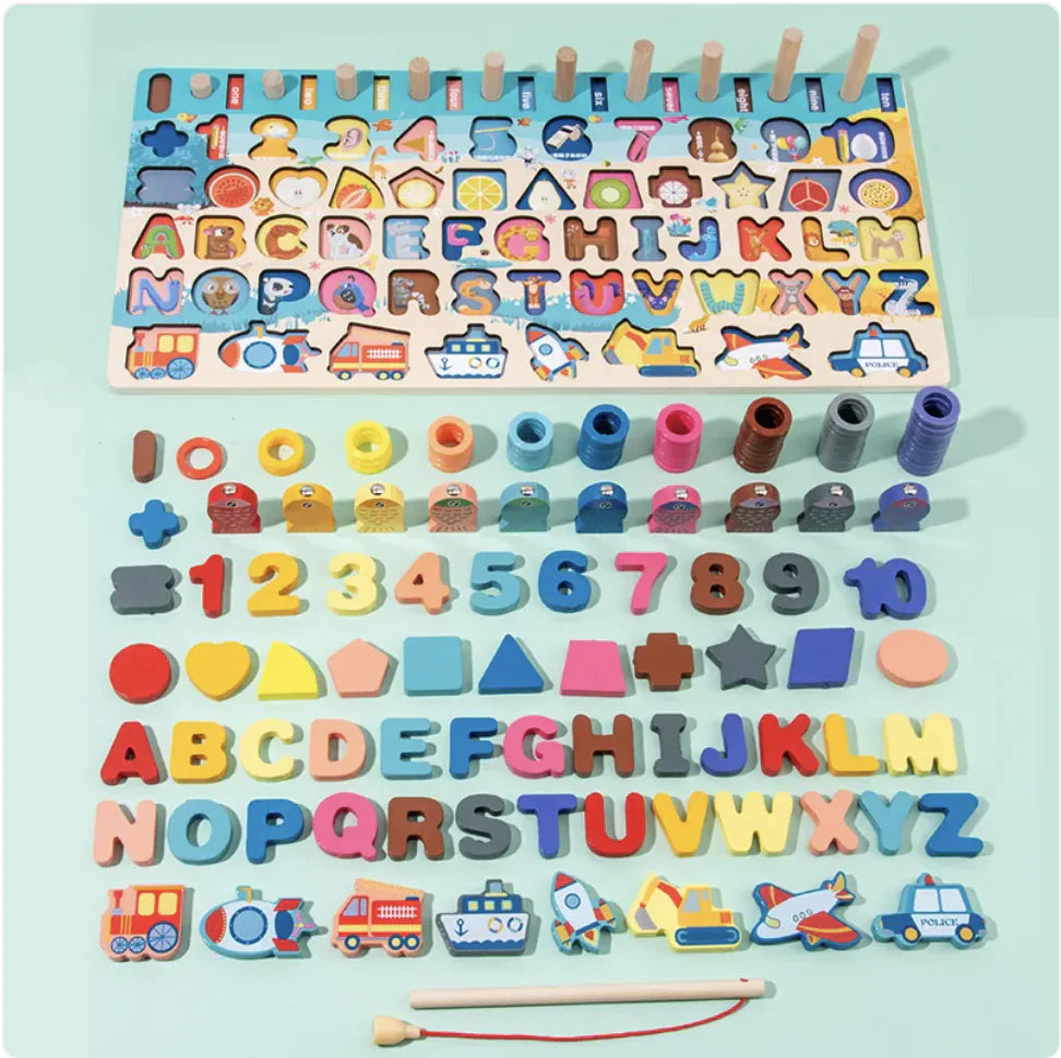 Baby Wooden Montessori Educational Toy Pi-Mart