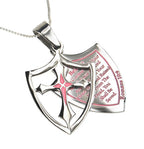 2 Piece Shield Cross Necklace KingdomWear